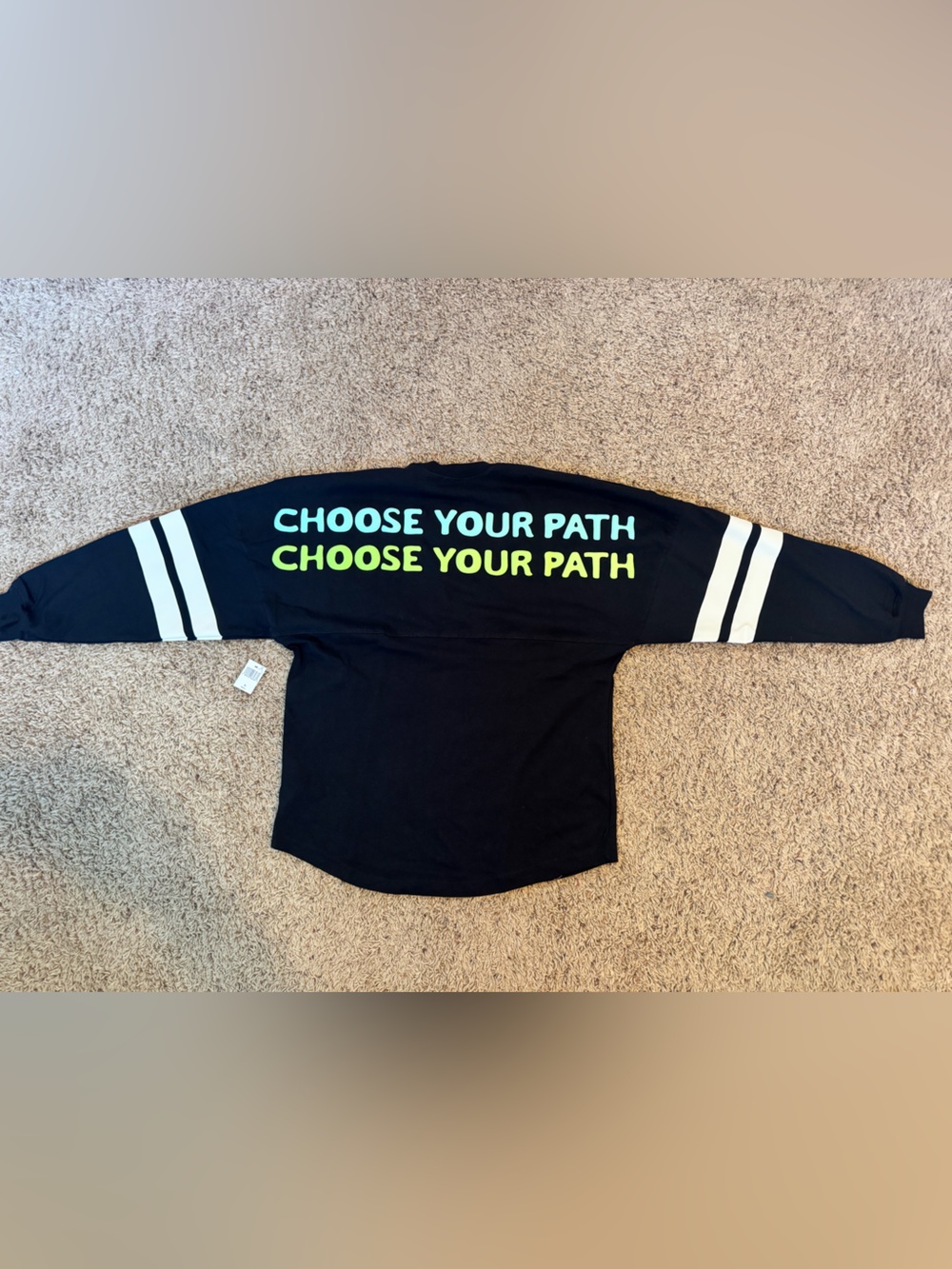 NWT Disney Parks Star Wars Mandalorian "Choose Your Path" Spirit Jersey  Small